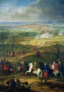 The Siege of Mons by Louis XIV 9th April 1691